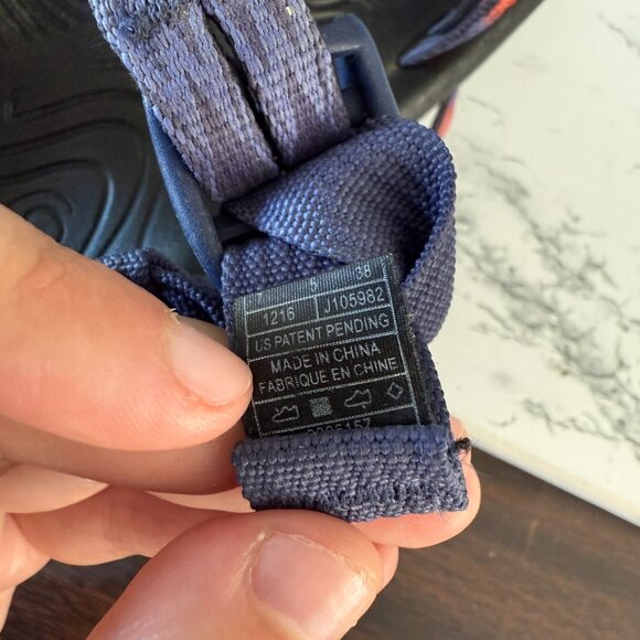 Chaco Women 7 Z/Volv X2 Sandals Adjustable Straps Sport Outdoor Walking Shoe - Picture 7 of 7